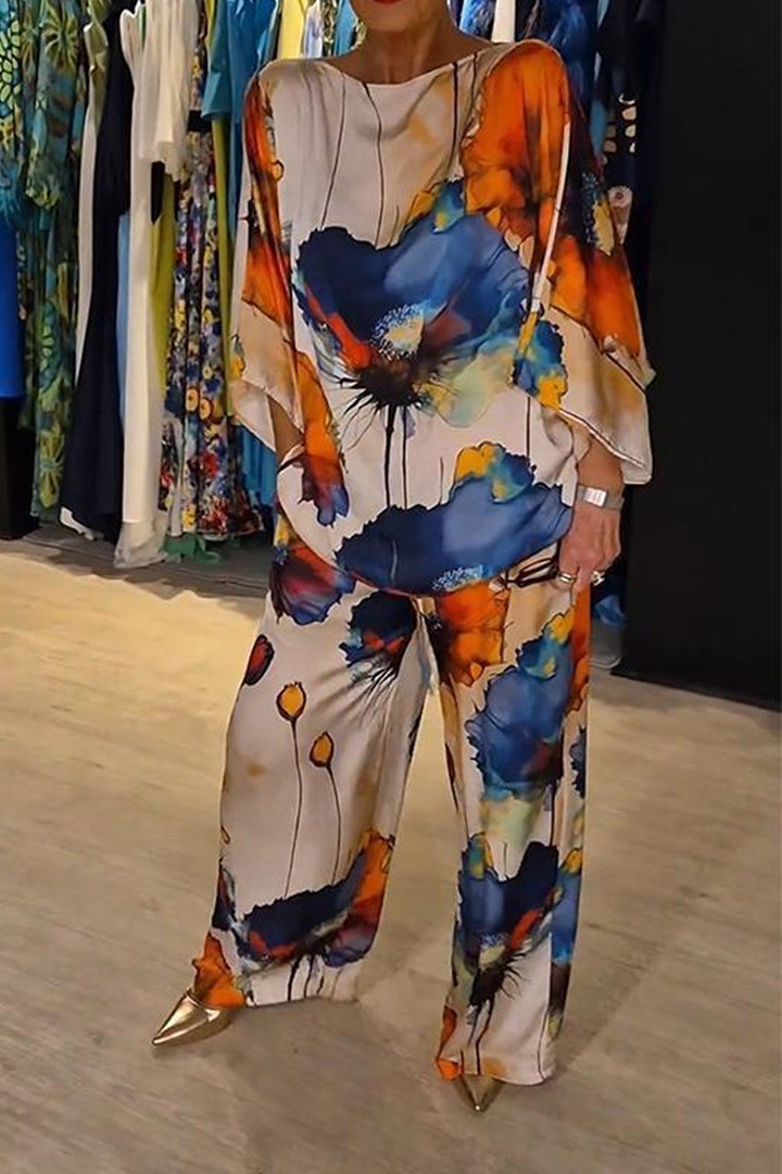 Floral - Elegant Patterned Ensemble