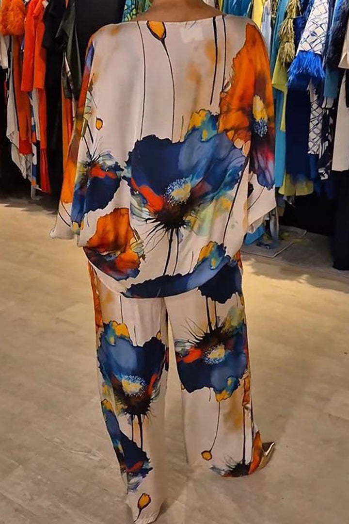 Floral - Elegant Patterned Ensemble