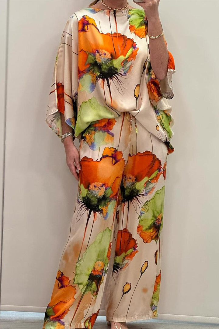 Floral - Elegant Patterned Ensemble