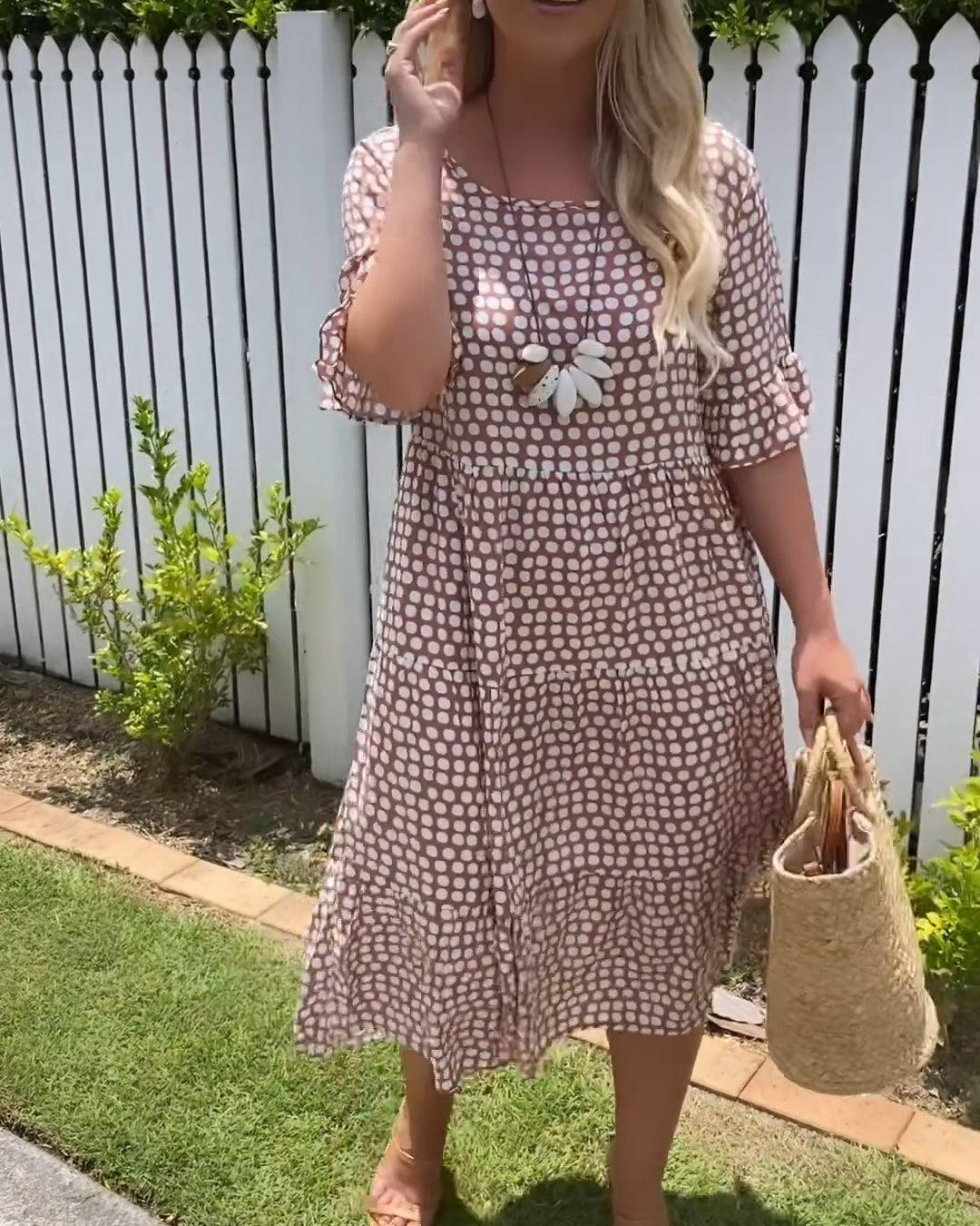 Zara | Coastal Wave Summer Dress