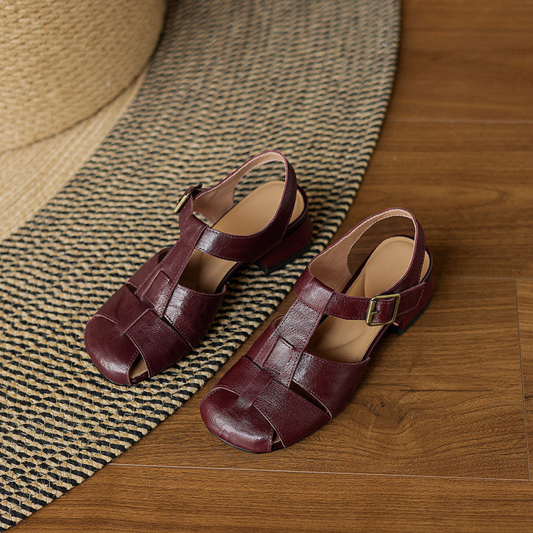 Isabelle Authentic Leather SANDALS