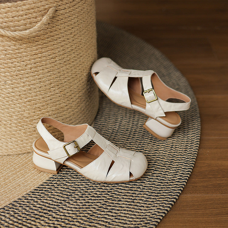Isabelle Authentic Leather SANDALS