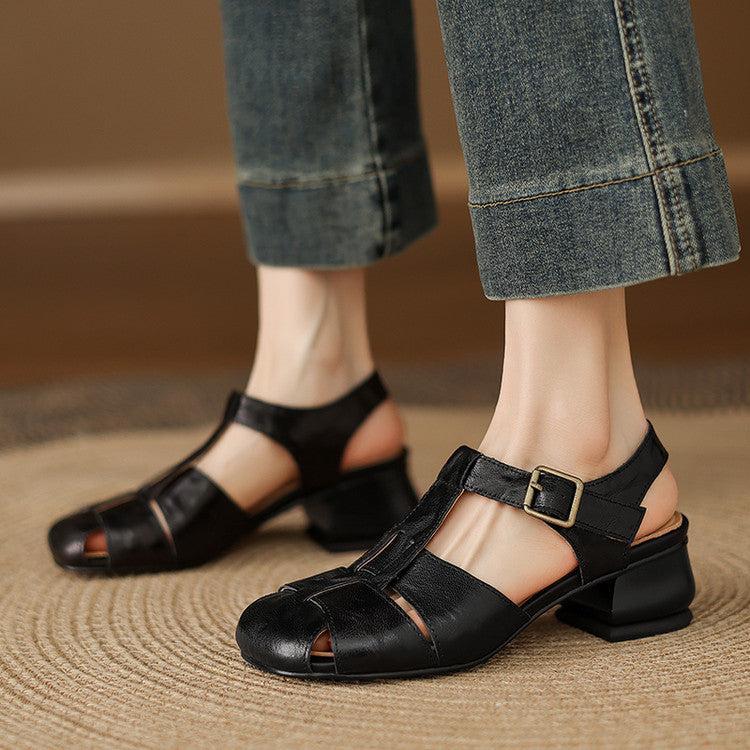 Isabelle Authentic Leather SANDALS