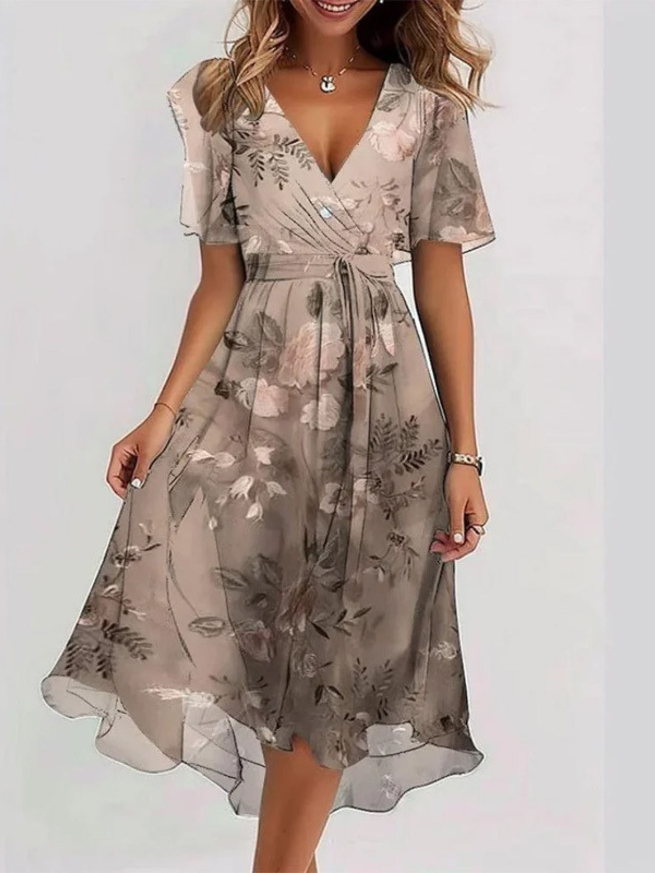 Isabella | Lightweight Maxi Dress with Adjustable Straps