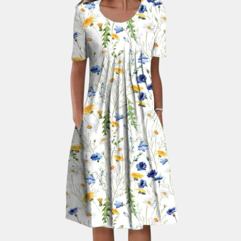 Luna™ | Breathable Linen Maxi Dress