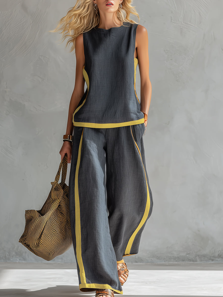 Amara | Chic Ensemble with a Contemporary Twist - two piece