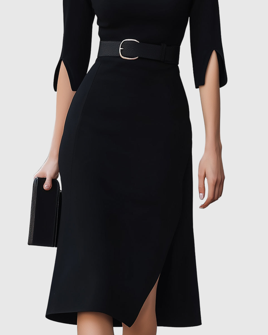 Everlyn | Timeless Navy Maxi Dress