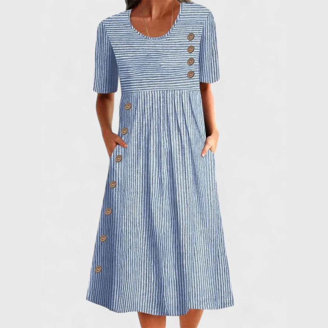 Clara Polka Dot Maxi Dress