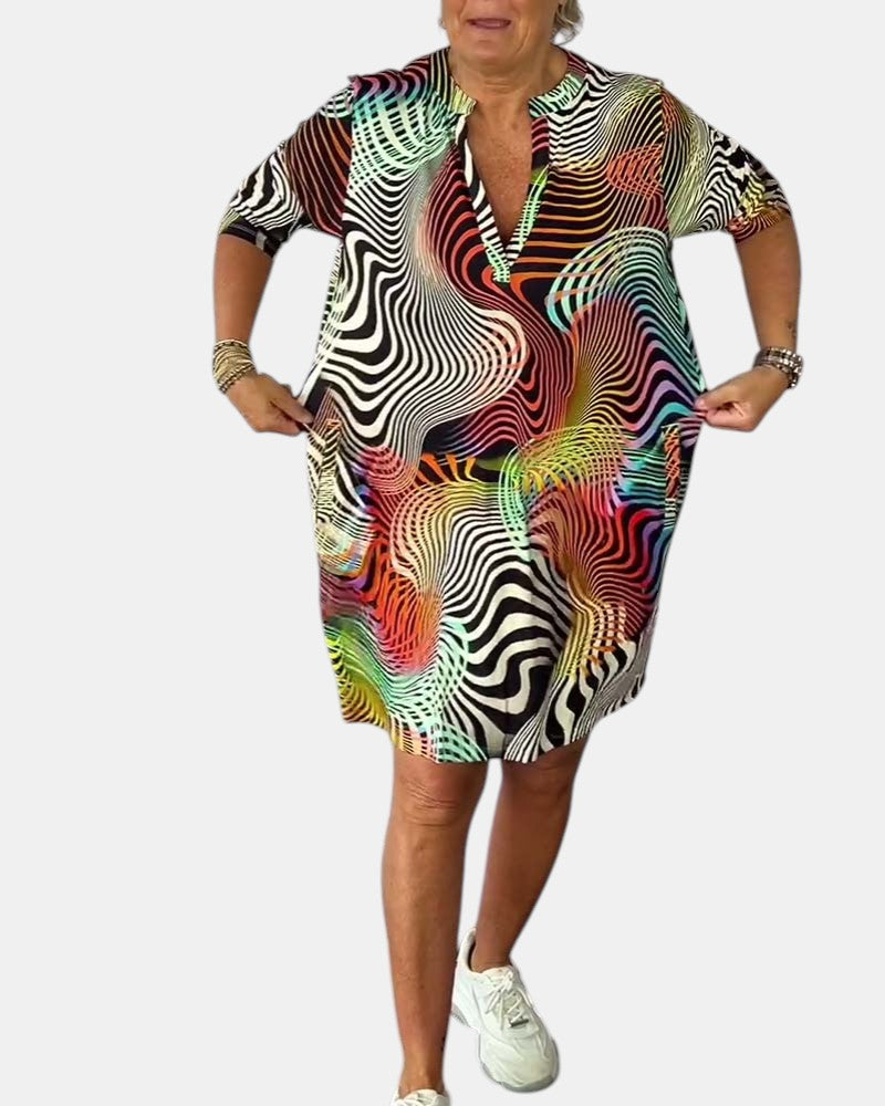 Emily™ | Vibrant A-line Dress