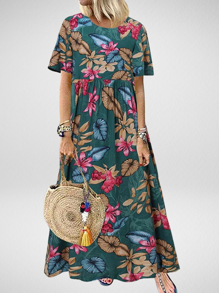 Serena™ | Vintage-Inspired Lace Midi Dress