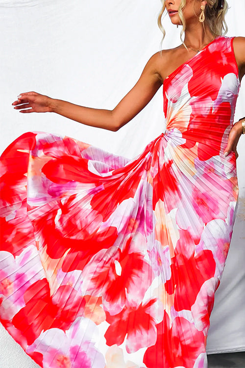 Celeste™ | Asymmetrical Ruffle Dress