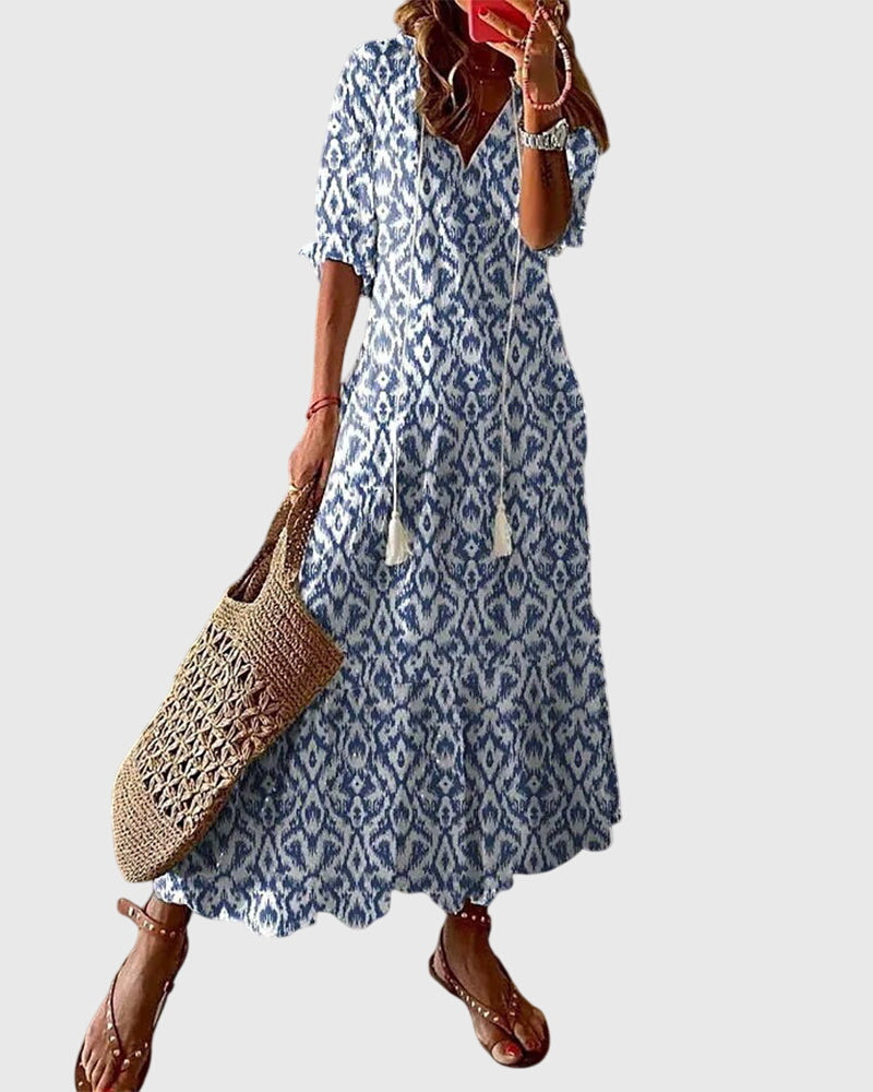 Clara | Chic Retro Spring Dress