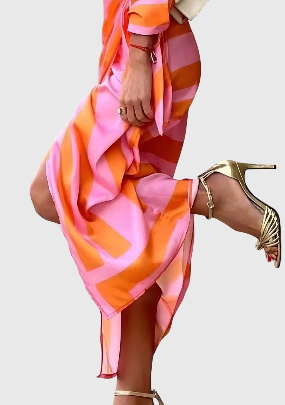 Serenity | Chic Maxi Dress Featuring Floral Design