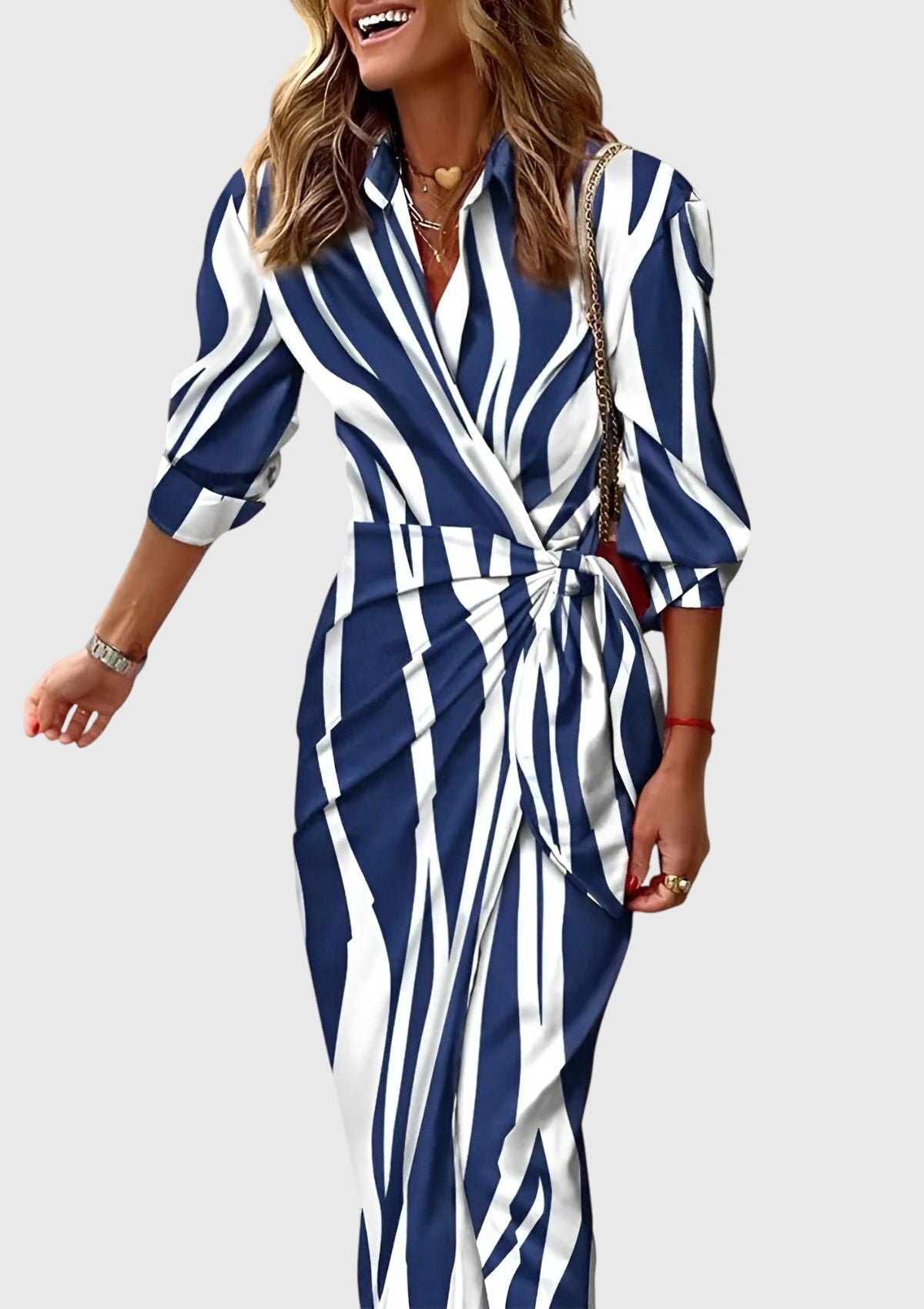 Serenity | Chic Maxi Dress Featuring Floral Design