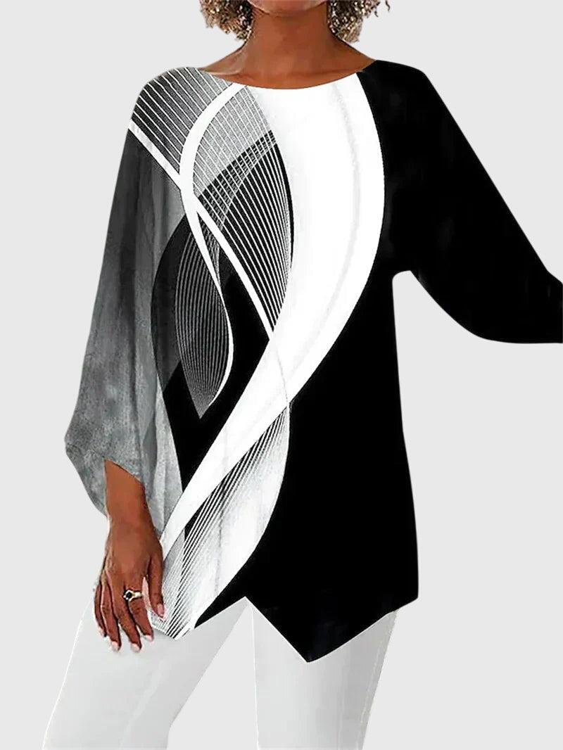 Seraphina™ | Chic V-Neck Blouse