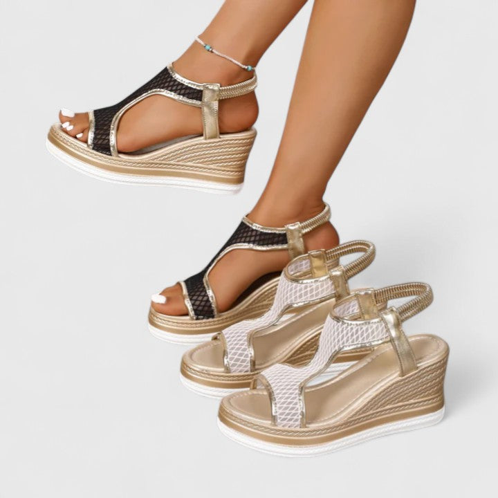 Emily | Supportive Arch Wedge Sandals