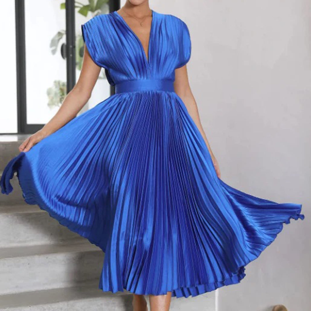 Marni™ | Classic Pleated Midi Gown