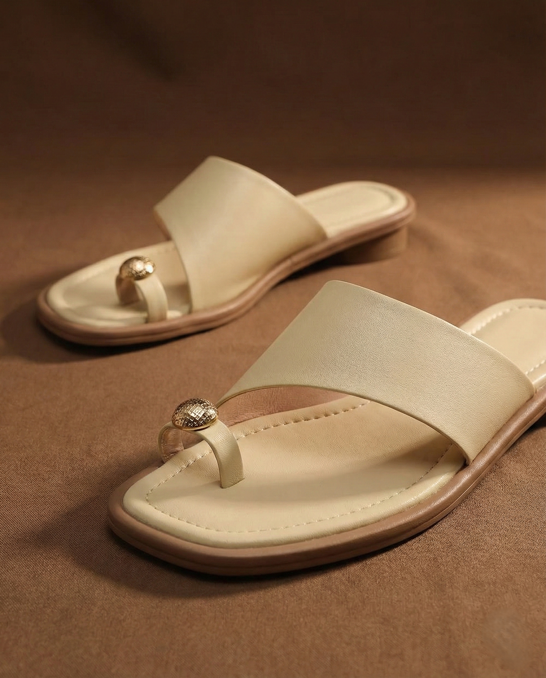 Clara - Suede Sandals