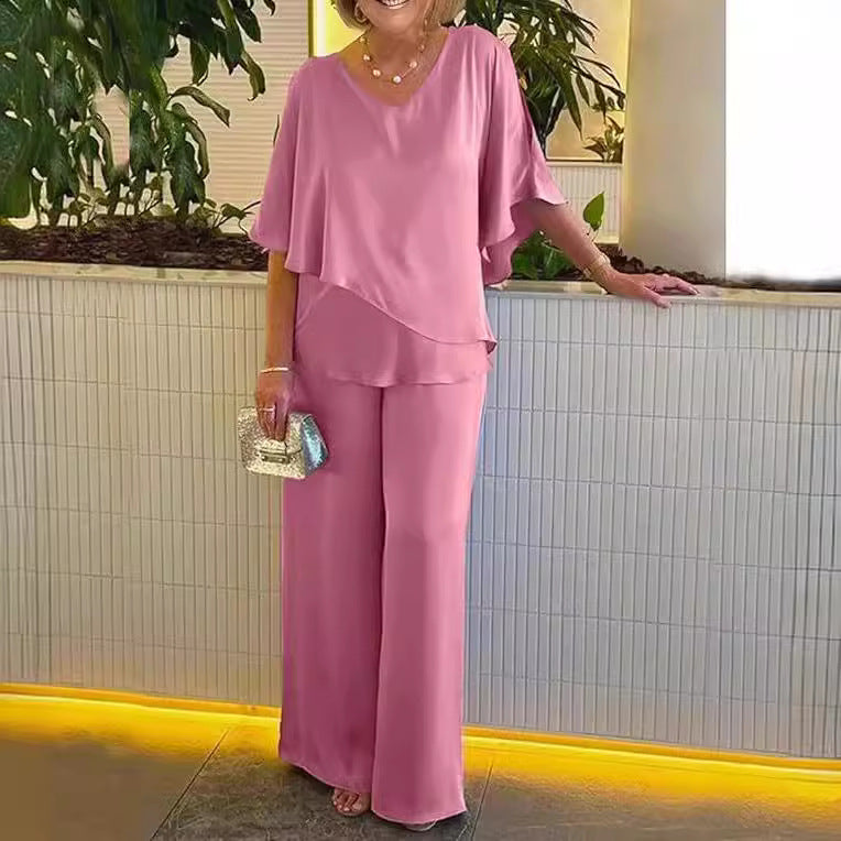 Clara - Easy Breezy Wide-Leg Ensemble