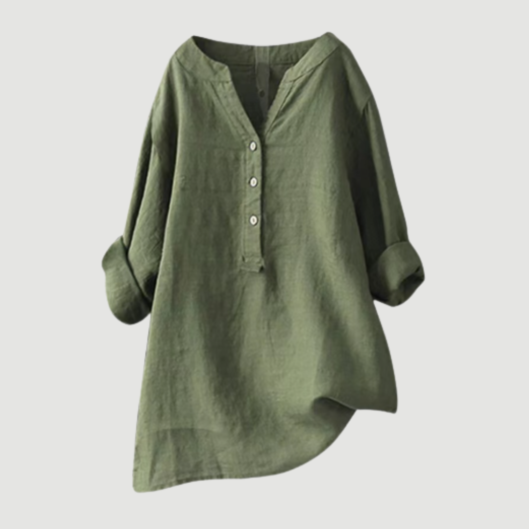 Clara | Lightweight Long-Sleeve Blouse