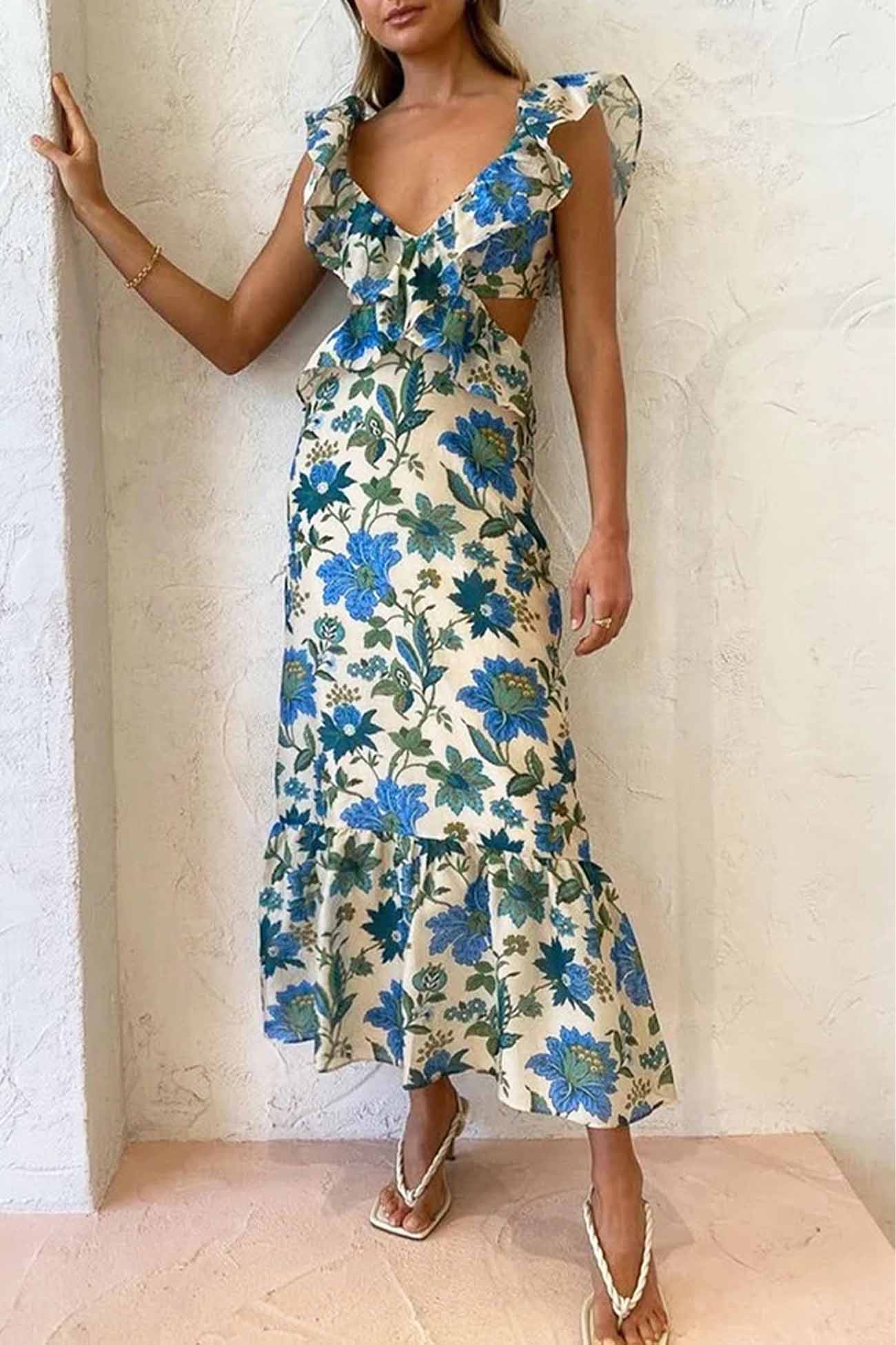 Zara™ | Bohemian Tiered Maxi Dress
