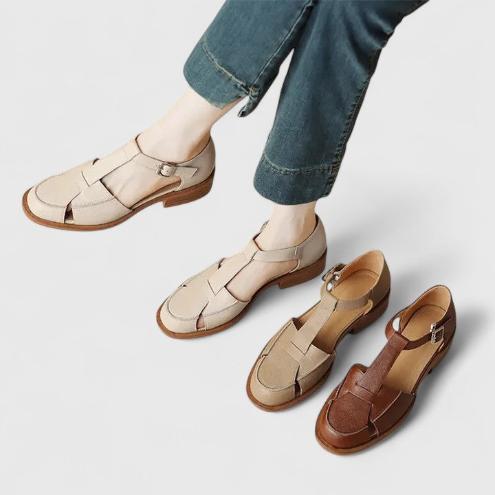 Celestia | Chic Ballet Flat Sandals
