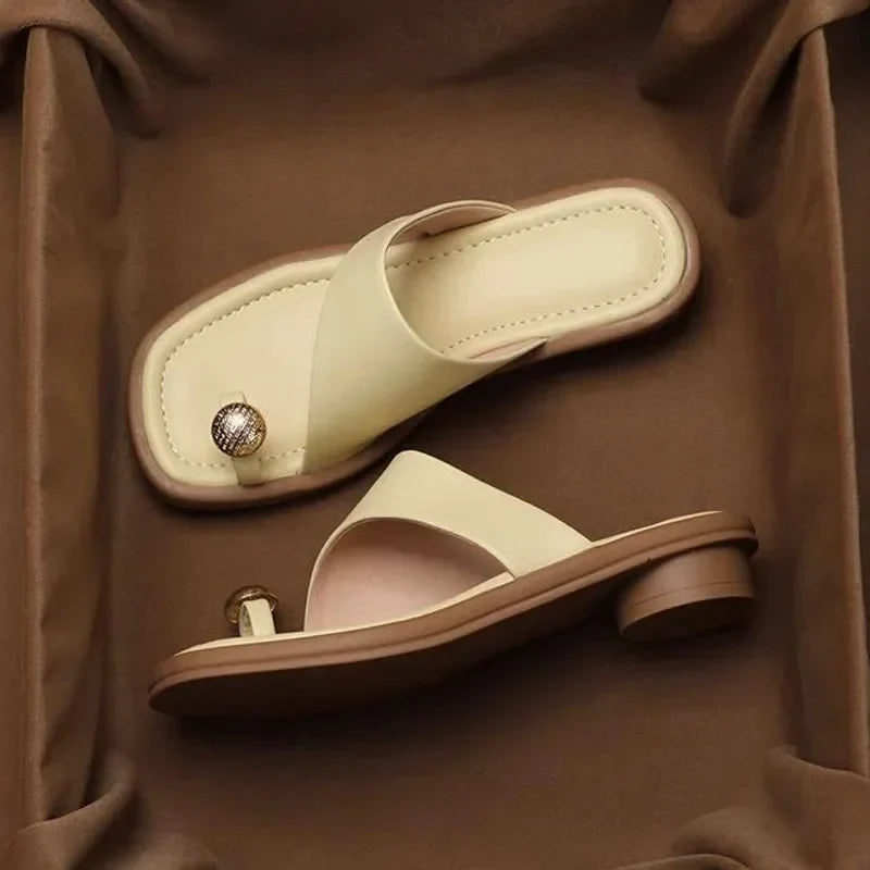 Clara - Suede Sandals