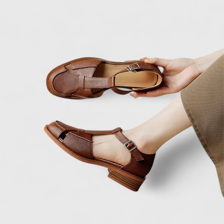 Celestia | Chic Ballet Flat Sandals