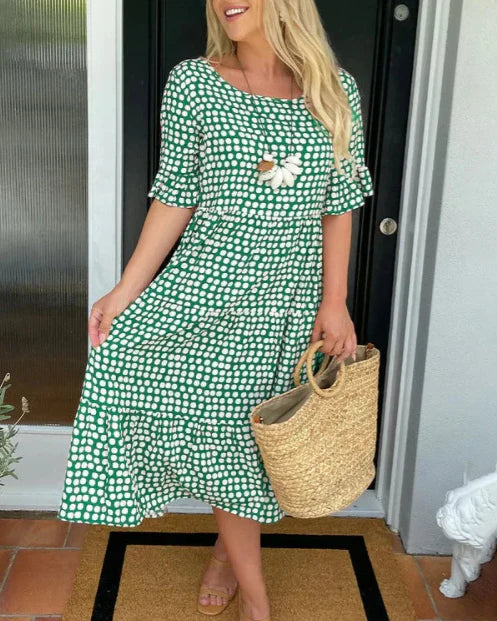 Zara | Coastal Wave Summer Dress