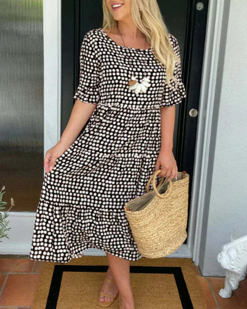 Zara | Coastal Wave Summer Dress