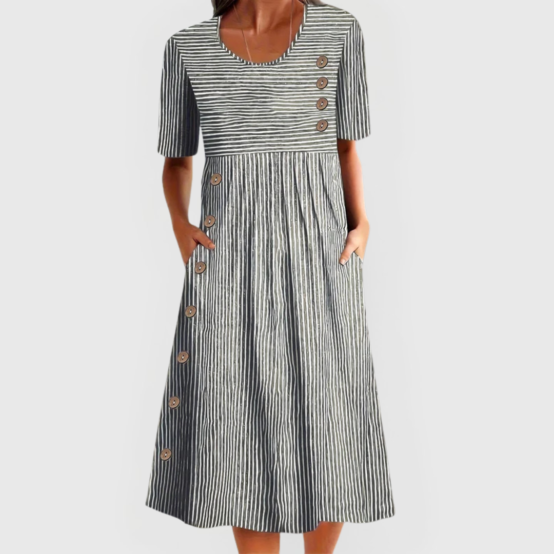 Clara Polka Dot Maxi Dress