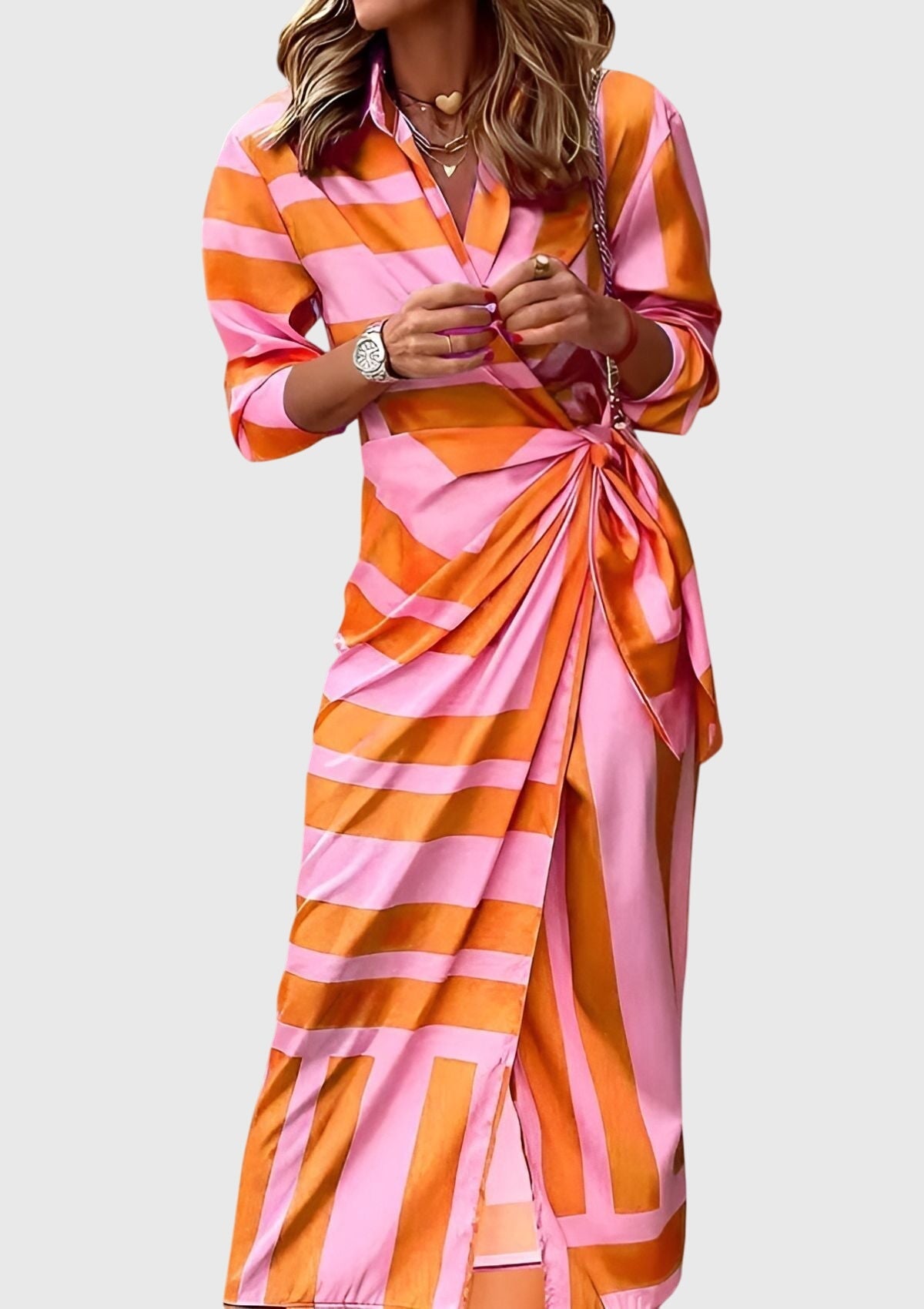 Serenity | Chic Maxi Dress Featuring Floral Design