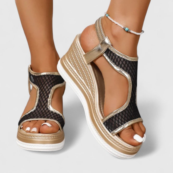Emily | Supportive Arch Wedge Sandals