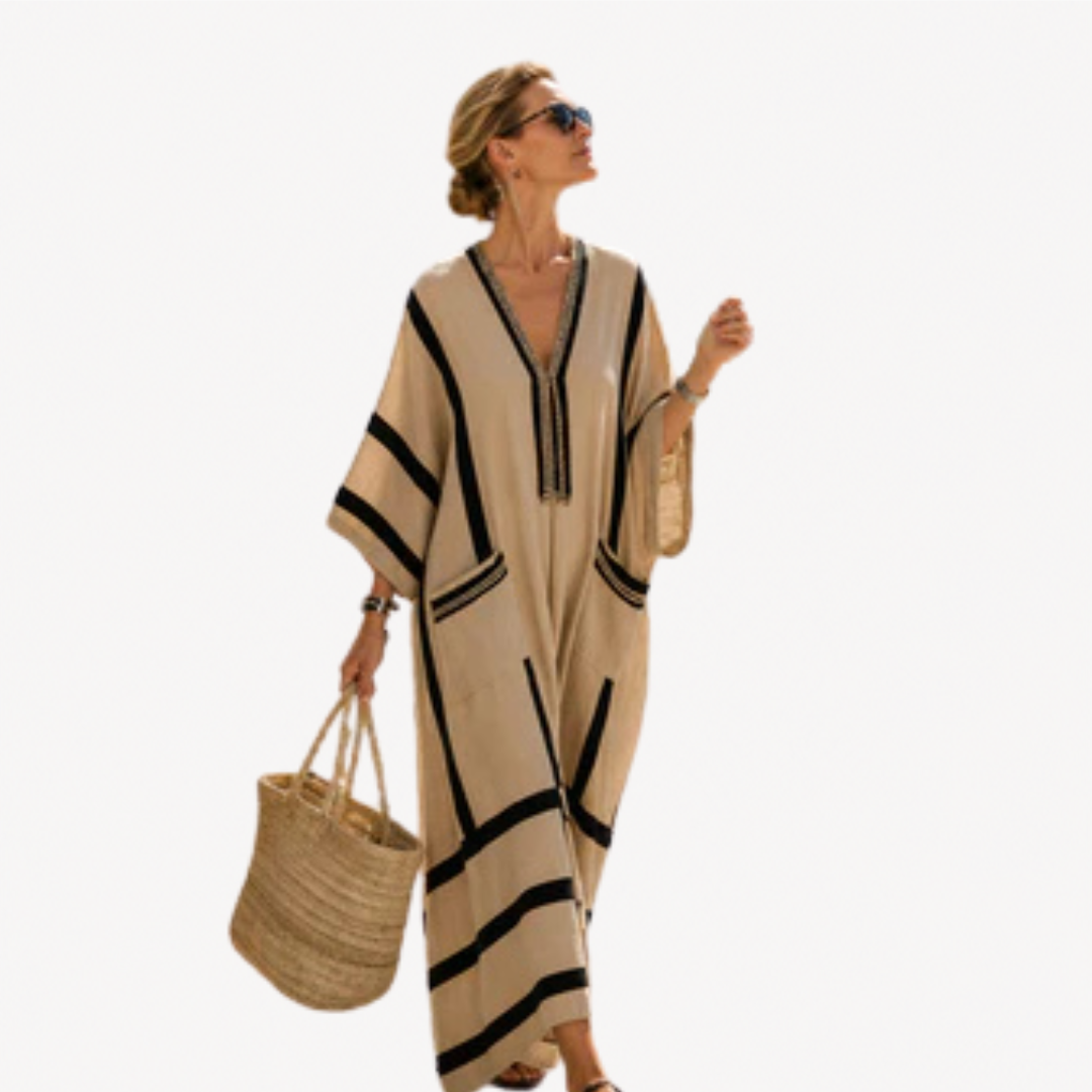 Fern | Printed Maxi Caftan