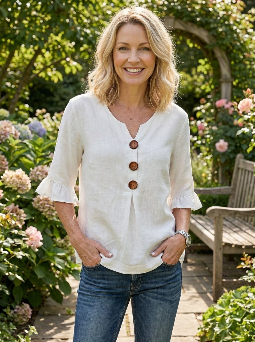 Fluffelle | Fluffy Sleeve Everyday Top
