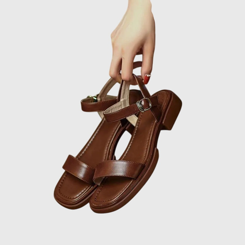 StellarStep™ | Supportive Leather Sandals