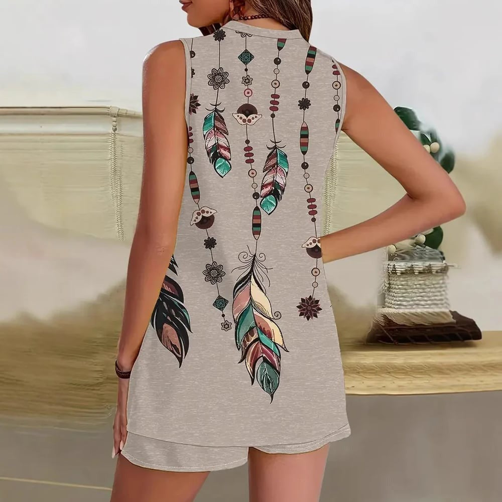 Zara - Chic Floral Relaxation Ensemble