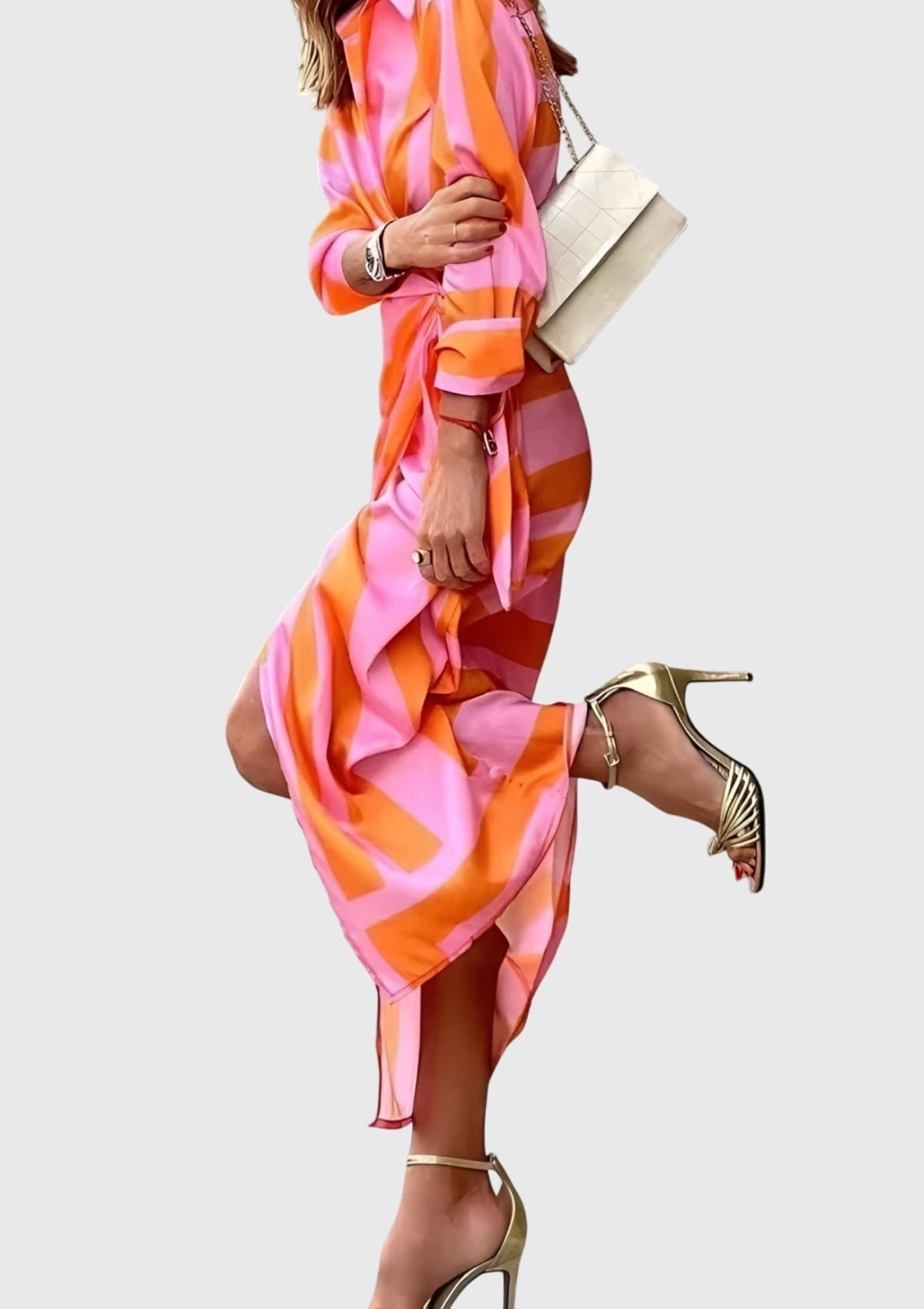 Serenity | Chic Maxi Dress Featuring Floral Design