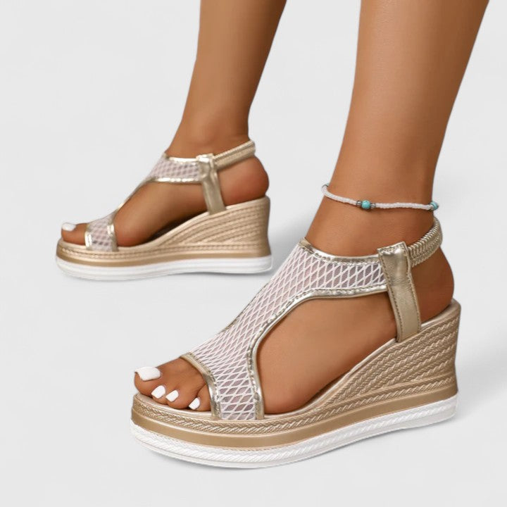 Emily | Supportive Arch Wedge Sandals
