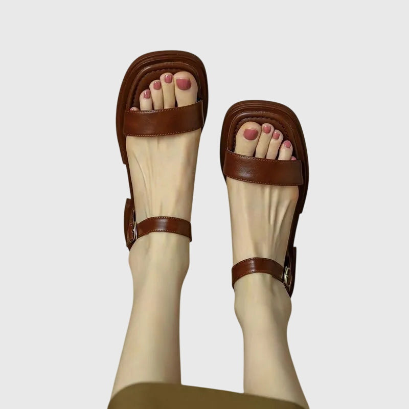 StellarStep™ | Supportive Leather Sandals