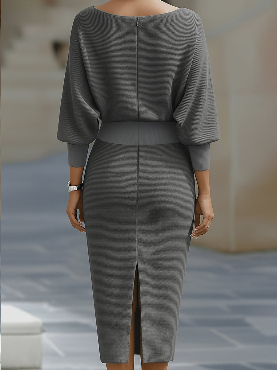 Clara | Chic Casual Midi Dress
