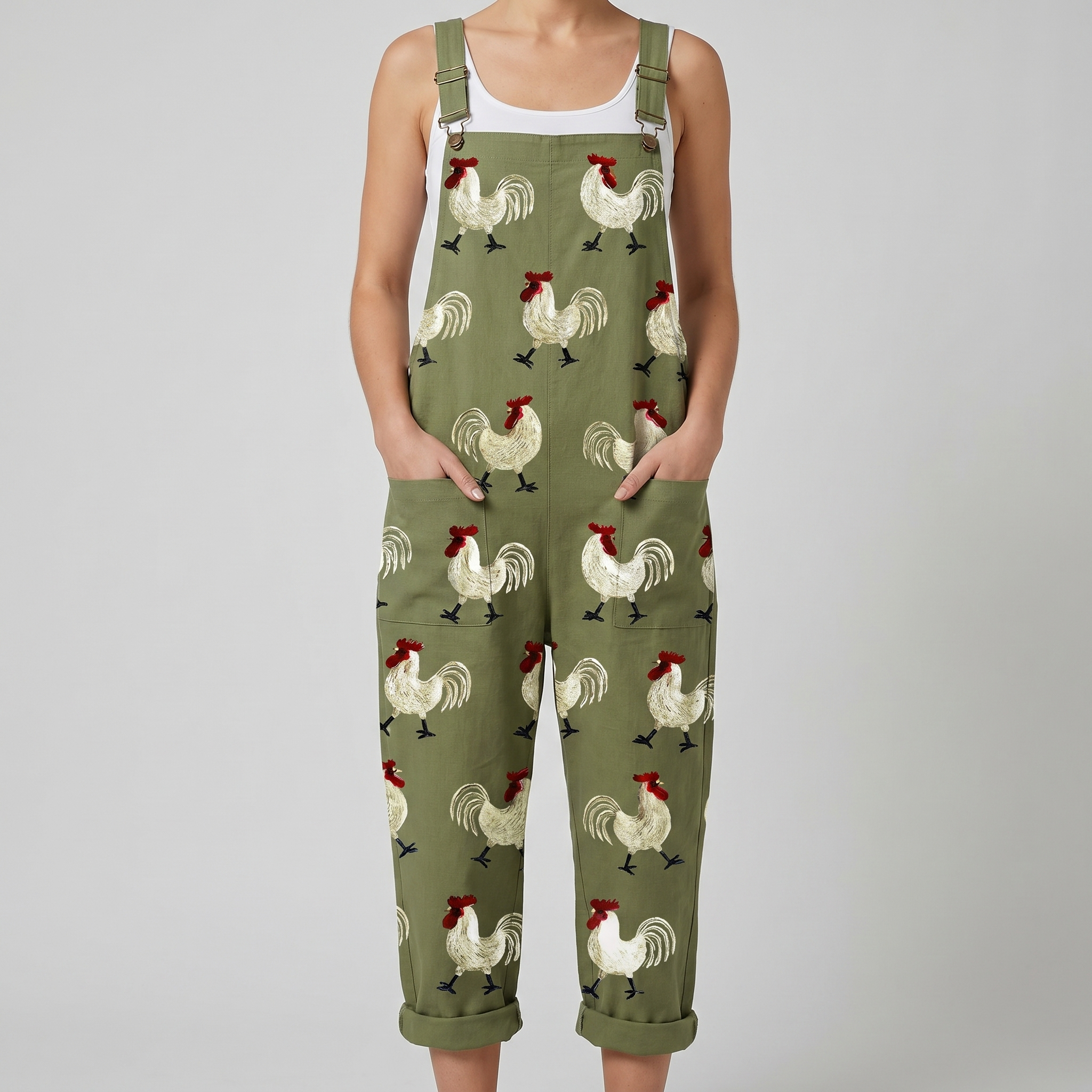Cocco™ | Farmyard Rooster Jumpsuit