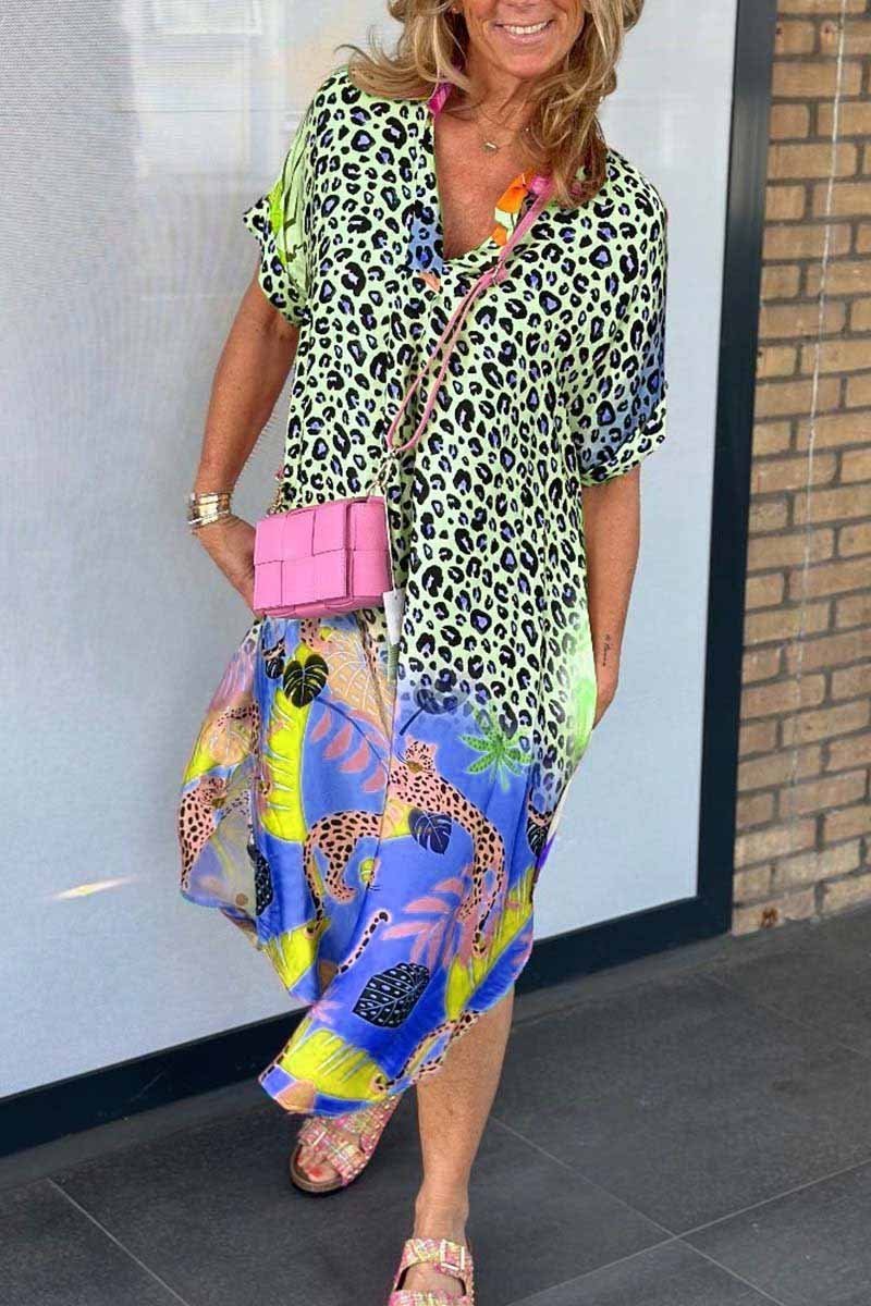 Luna™ | Effortless Floral Midi Dress