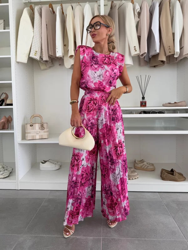 Clara - Chic Ruffled Ensemble