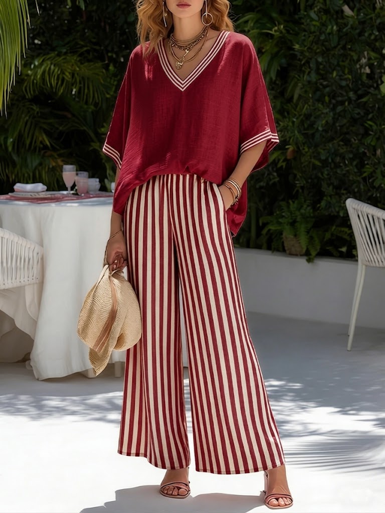 Clara | Polka Dot Cotton Ensemble