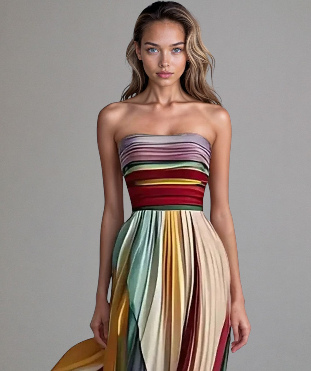 Serena™ | Easy Breezy Off-Shoulder A-Line Gown