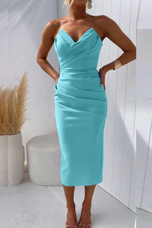 Vera™ | Strapless Maxi Gown