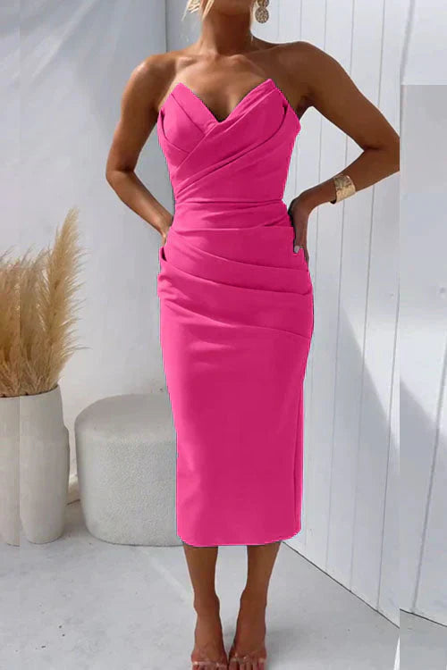 Seren™ | Strapless Maxi Gown