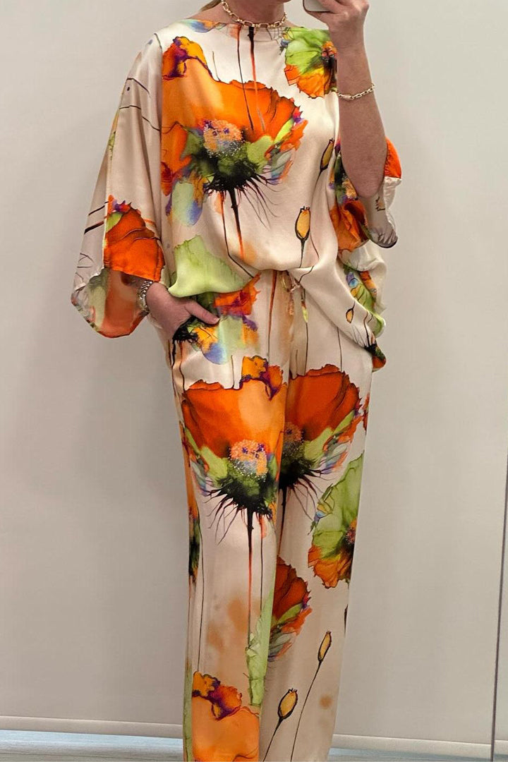 Floral - Elegant Patterned Ensemble