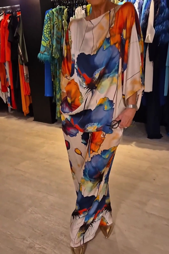 Floral - Elegant Patterned Ensemble